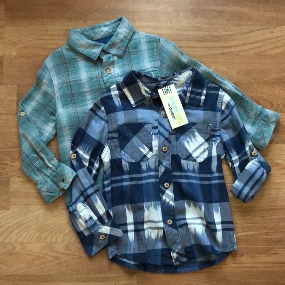 New Genuine Kids OshKosh Shirts
